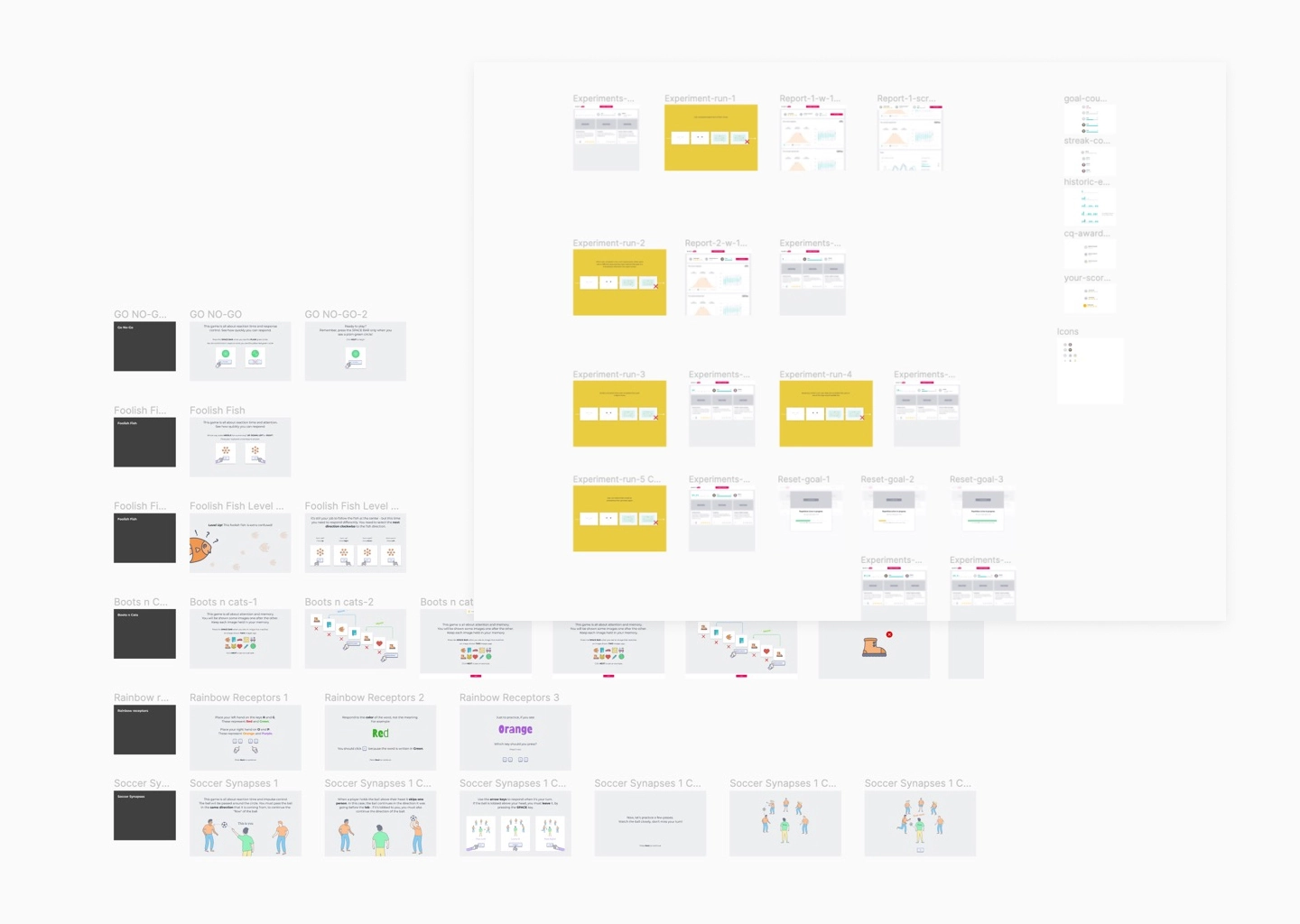 Workflow and experiment-design journey mapping.