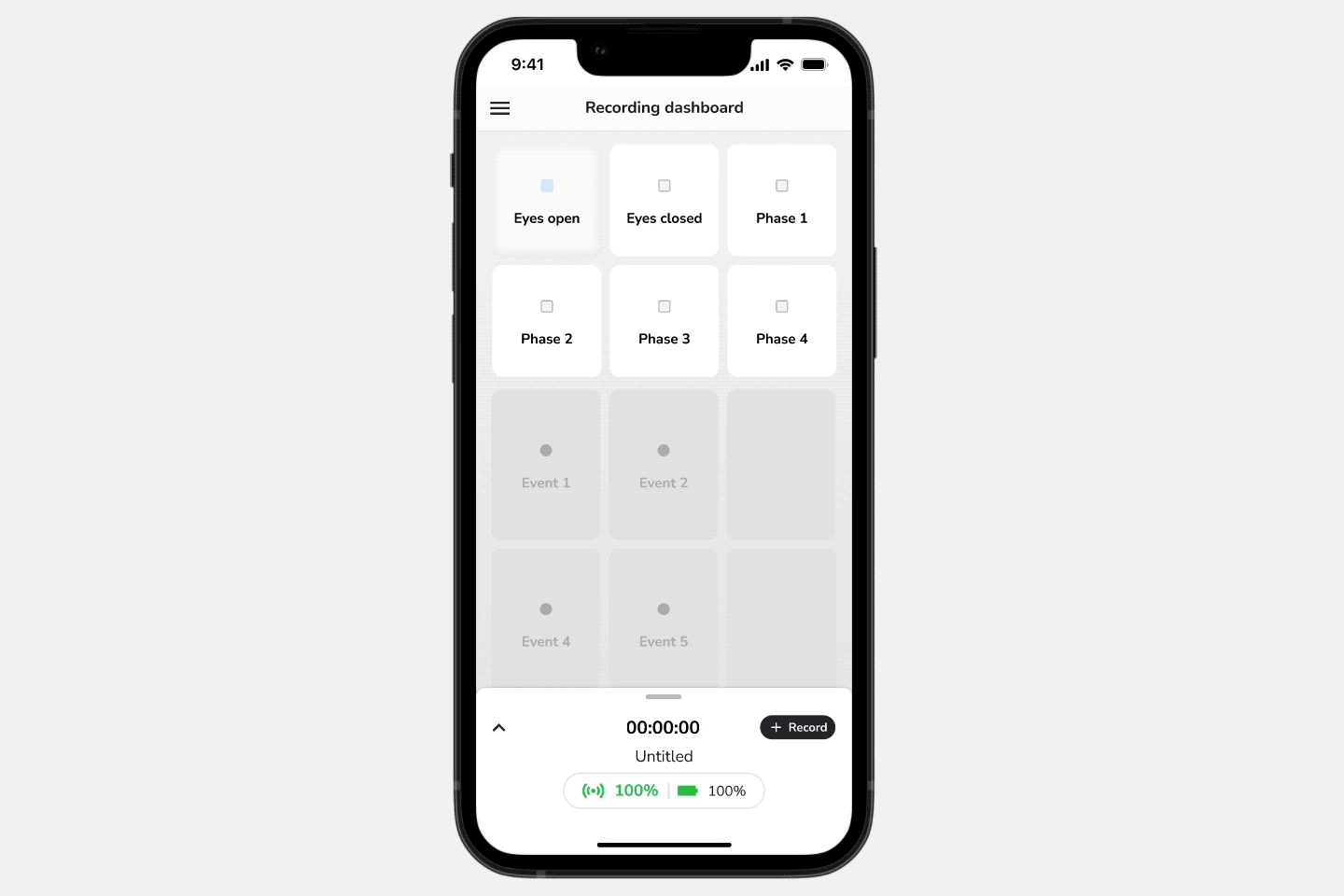 Pre-release demo prototype.