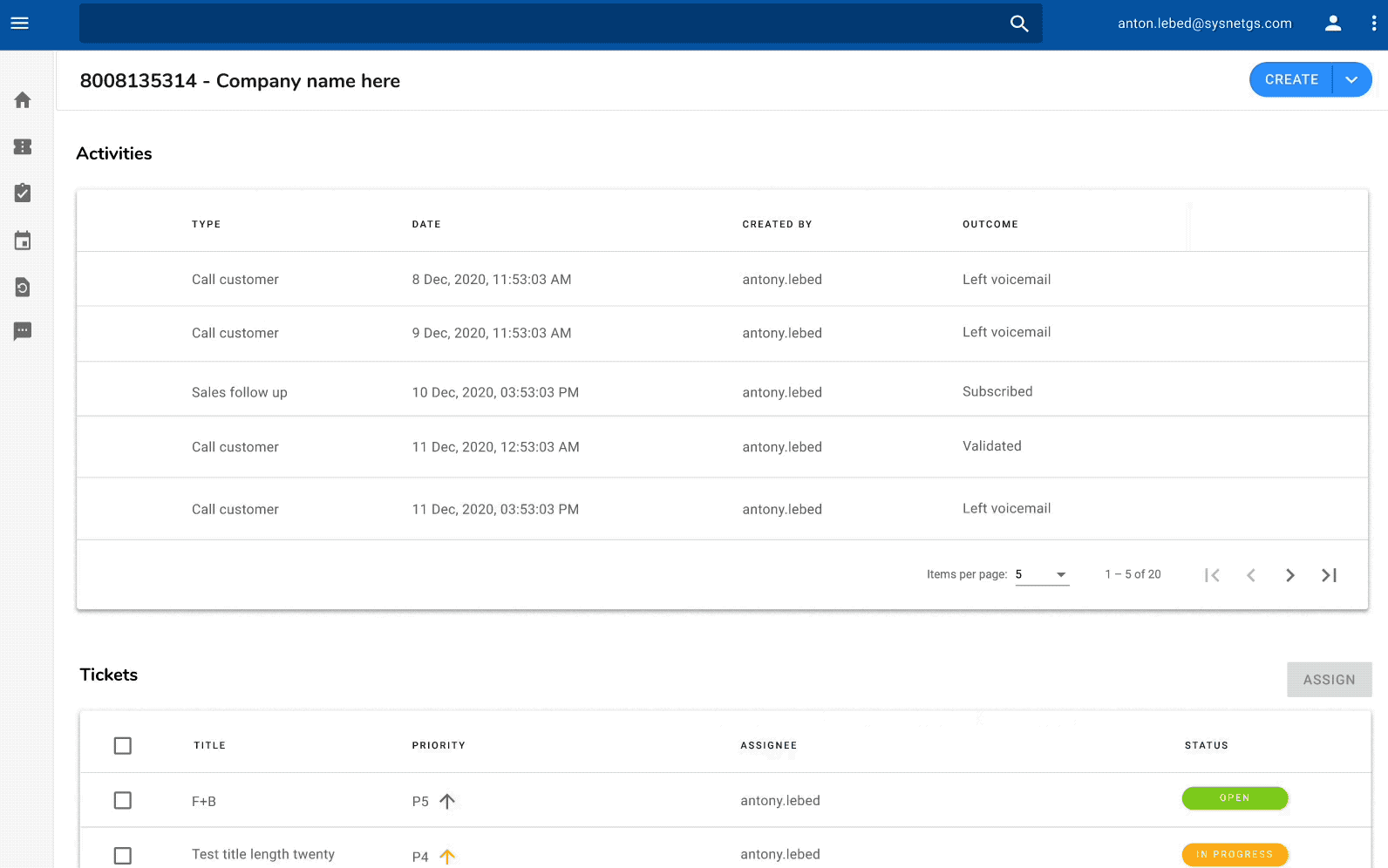 Improved activity-tagging workflow.