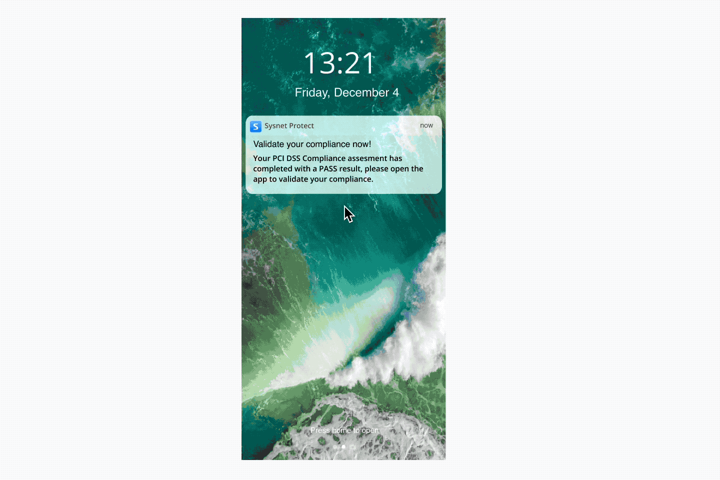Mobile onboarding workflow.